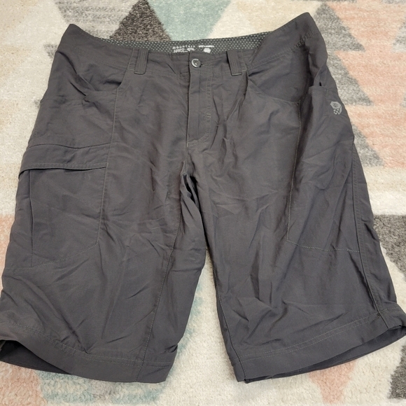 Mountain Hardwear Men's Nylon Shorts Gray Size 32 - Picture 1 of 6